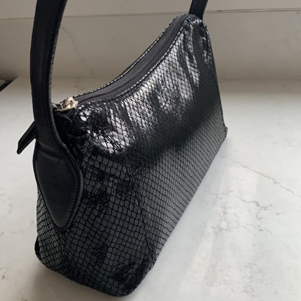Crocodile Textured Shoulder Bag / Purse - NWOT